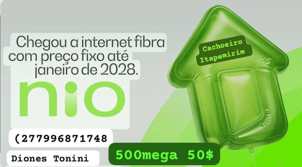 Internet Wifi 500 Mega NIO